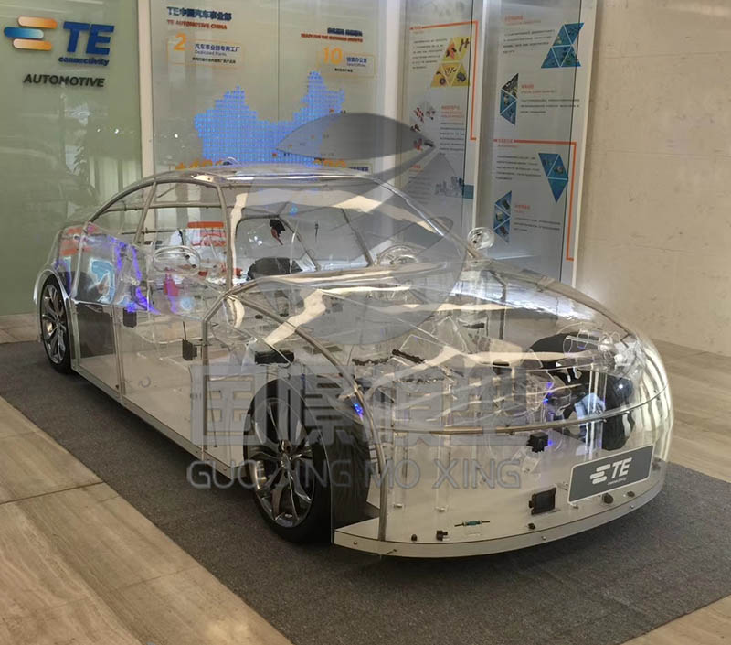 丰县透明车模型