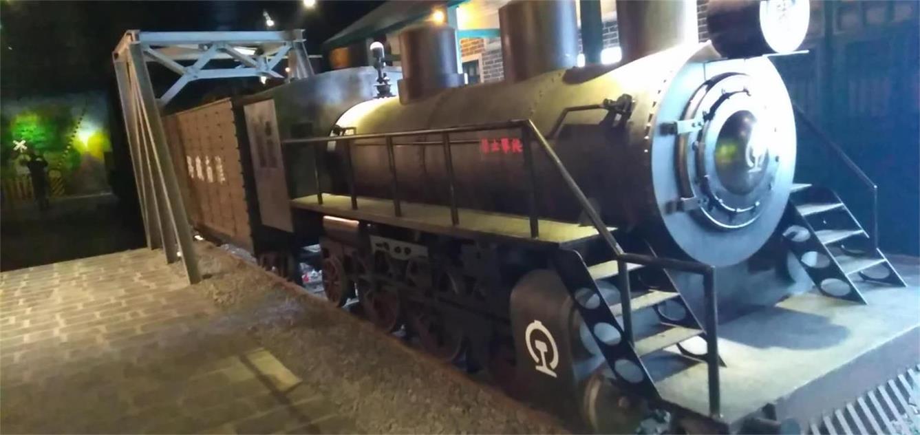 丰县蒸汽火车模型